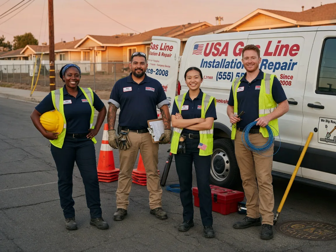 Gas Line Installation company in Low Moor, VA